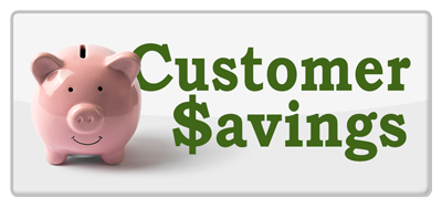 Customer Savings