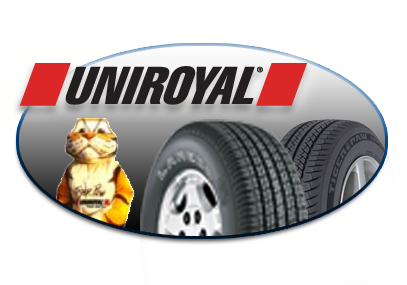 We stock and install uniroyal tires