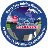 worry free driving warranty badge